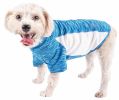 Pet Life Active 'Warf Speed' Heathered Ultra-Stretch Sporty Performance Dog T-Shirt