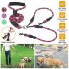 Outdoor No-Tangle Dogs Lead Double Dogs Leash