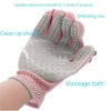 Pet Glove Cat Grooming Glove Cat Hair Deshedding Brush Gloves Cat Floating Hair Pet Hair Removal Brush Dog Bathing Massage Comb Silicone Hair Removal