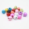 10 Pcs 14mm Iron Candy Color Paint Small Bell Keychain Doll Accessories Pet Collar Pendant Christmas Metal Bell